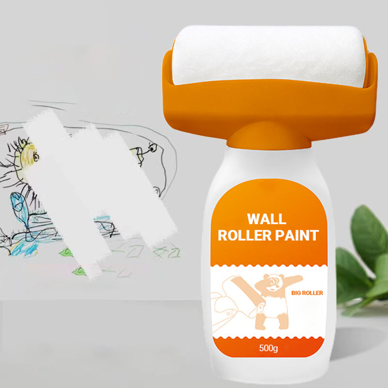Peinture au rouleau pour la réparation des murs