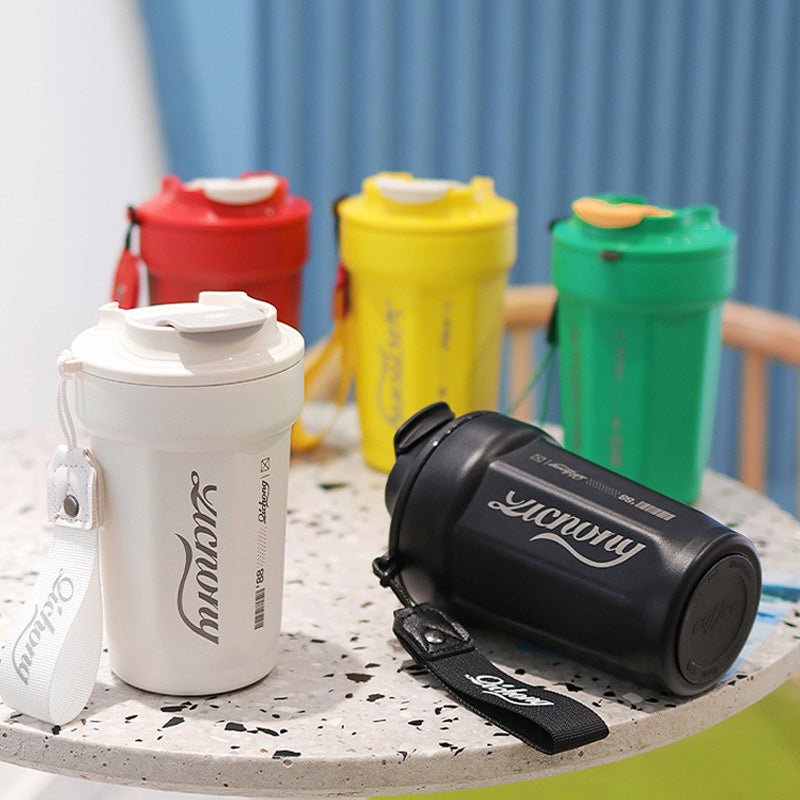 Tasse d'isolation sous vide portable en acier inoxydable
