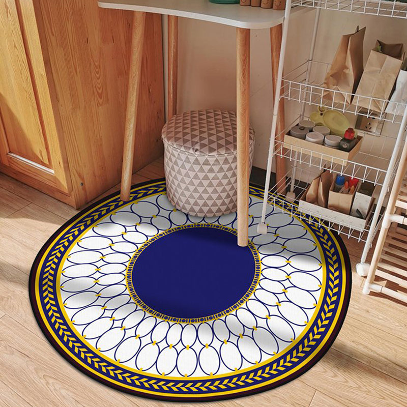 🎊 Soldes de Noël - 50% de réduction 🎊 Tapis de sol antidérapant absorbant géométrique circulaire