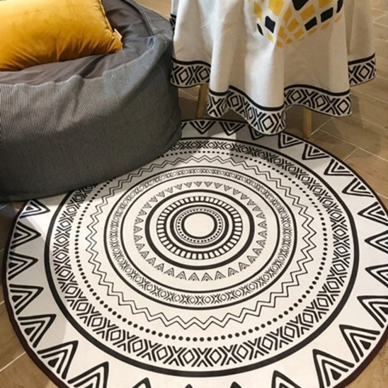 🎊 Soldes de Noël - 50% de réduction 🎊 Tapis de sol antidérapant absorbant géométrique circulaire