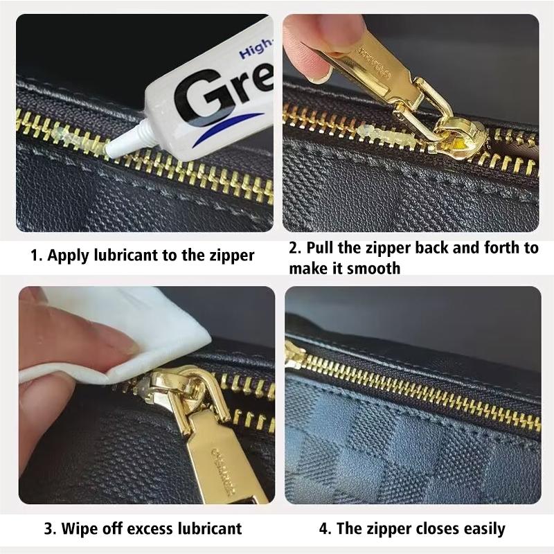 Lubrifiant pour fermeture à glissière, non seulement lubrifie, mais protège également vos vêtements Universal user friendly repair colmatage lubrifiant pour fermeture à glissière
