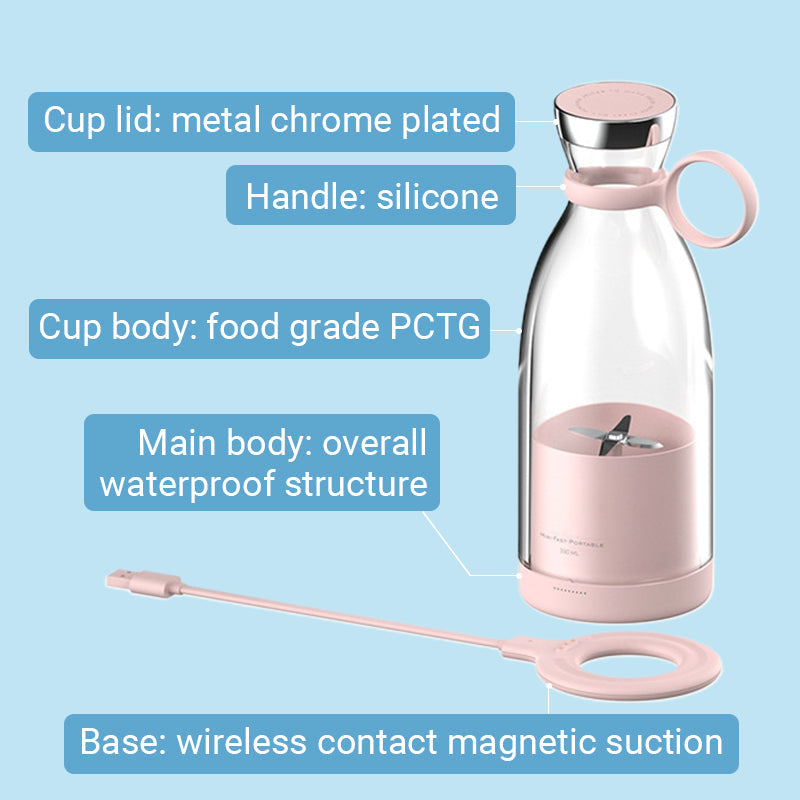 Mélangeur personnel portable de tasse de jus rechargeable