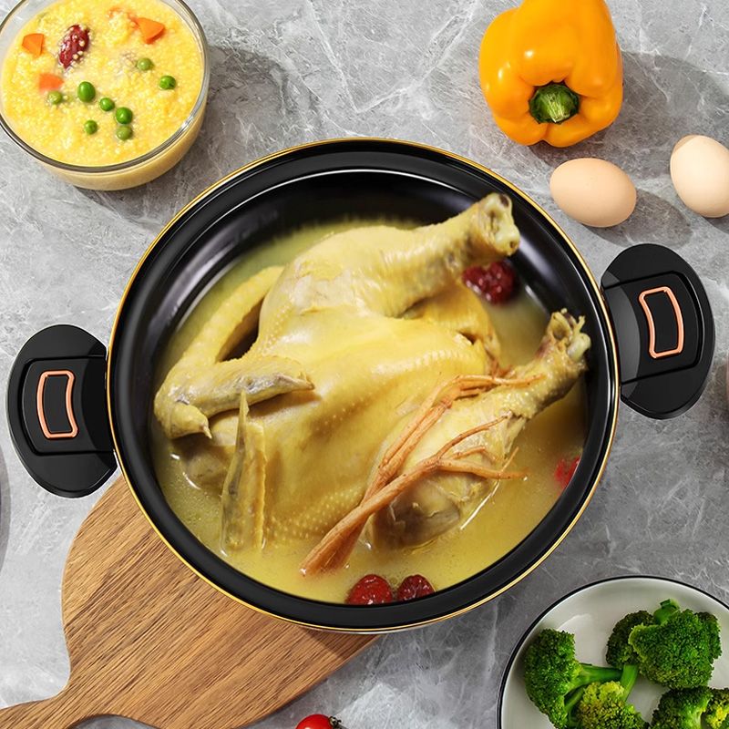 🌟 Essentiels pour la cuisine 🏠 ️ 🧑🍳 Micro - casserole en émail antiadhésif