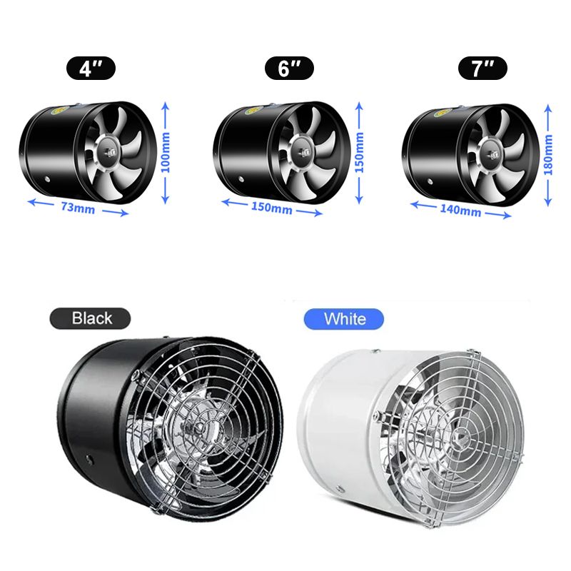 [Super Succion] Ventilateur d'Extraction Puissant et Silencieux