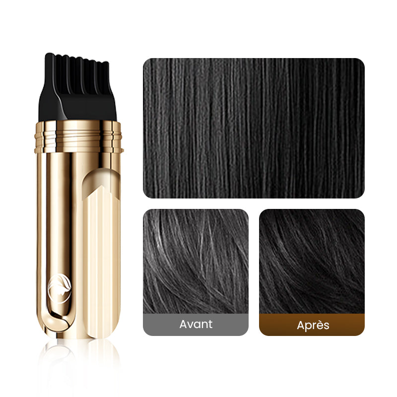 🔥 DERNIERES HEURES – 50% DE RÉDUCTION ! Peigne Colorant 2 en 1 pour Cheveux Gris – Sans Chimie, Sans Taches, Résistant à l’Eau