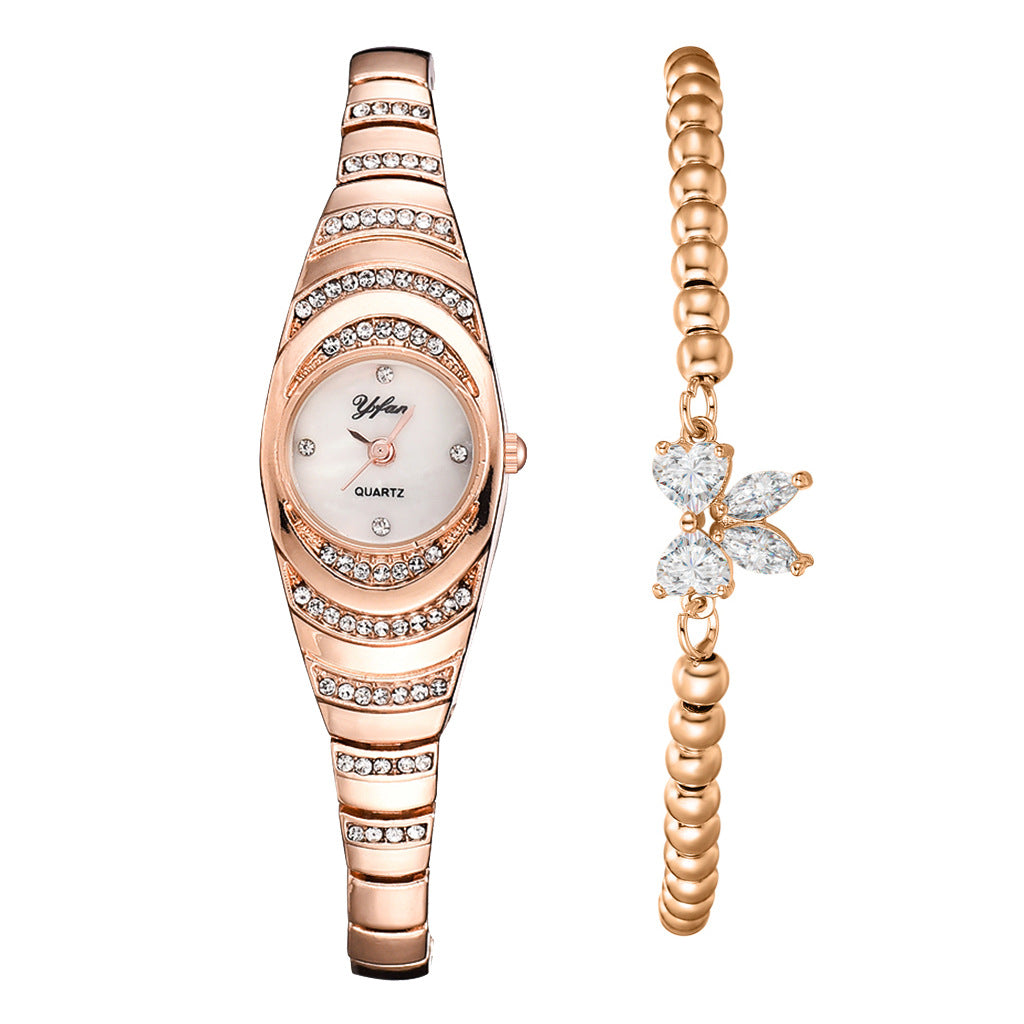 ⏳Offre spéciale limitée dans le temps : 52% de réduction💎Montre à bracelet en strass pour femmes⌚