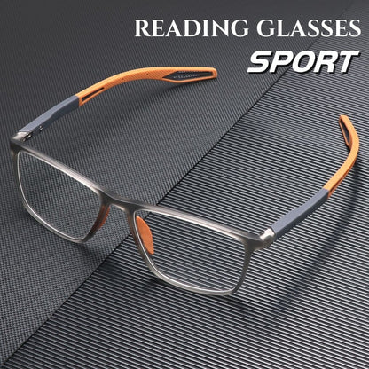 Lunettes de sport pour hommes, ultra-légères, anti-lumière bleue, pour presbytes👓