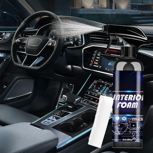 🔥60% de réduction🔥Spray nettoyant mousse multi-usages pour intérieurs de voiture