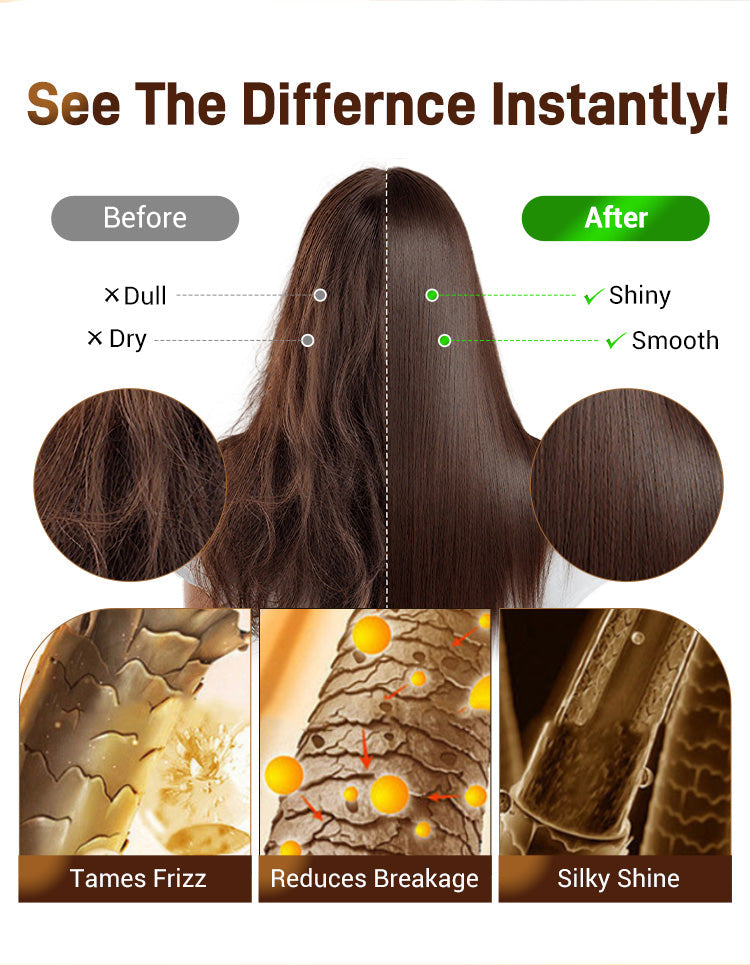 🔥2025 Vente chaude 50% de réduction 🔥Teinture capillaire végétale nourrissante