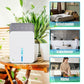 Déshumidificateur Ntelligent - 220 V Avec Voyants LED Multicolores et Minuterie Automatique - Faible Consommation D'énergie et Fonctionnement Silencieux - Idéal Pour Les Chambres à Coucher et Les Caves