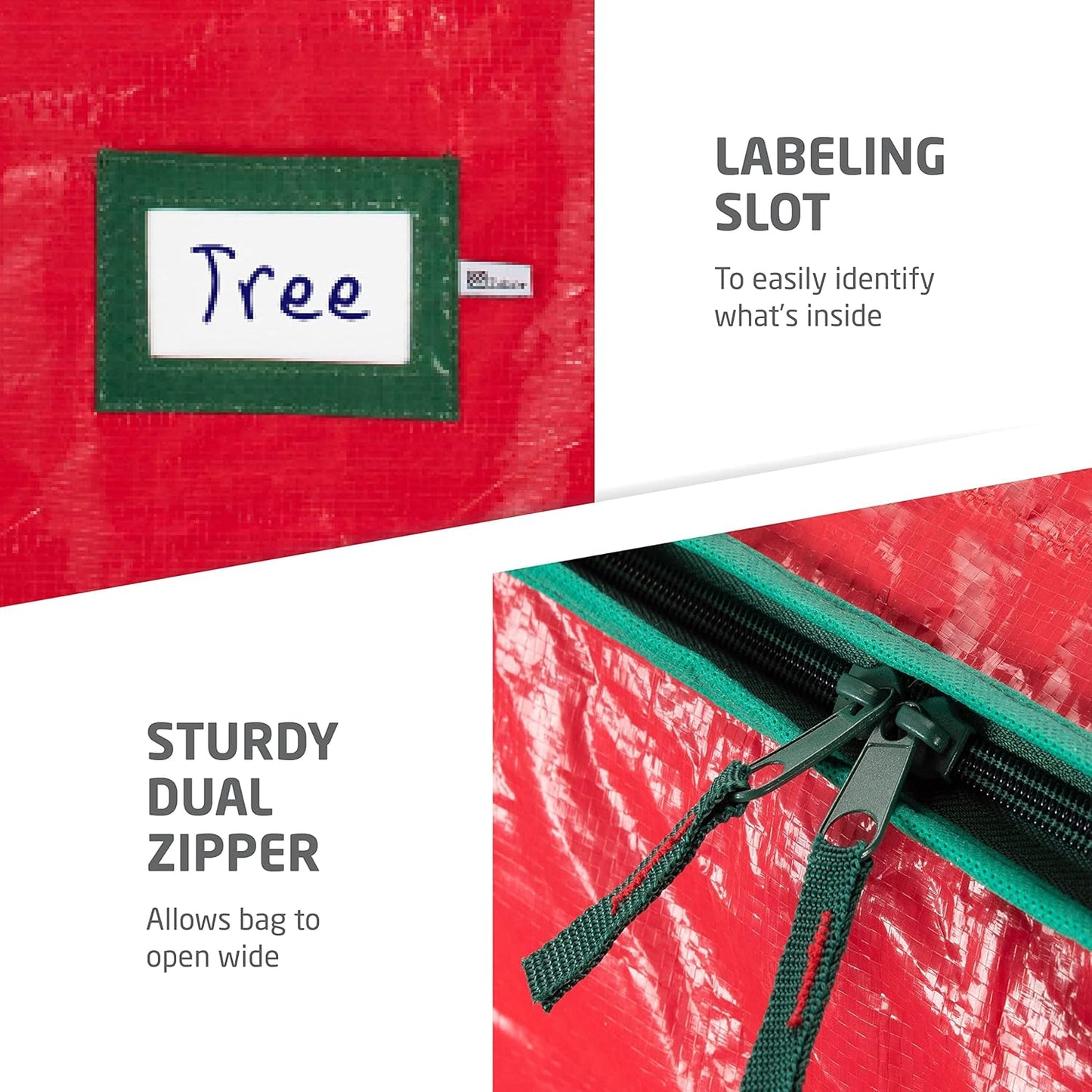 🎅Soldes de Noël 50 % DE RÉDUCTION🌟Sac de rangement imperméable et résistant pour sapin de Noël 🎄