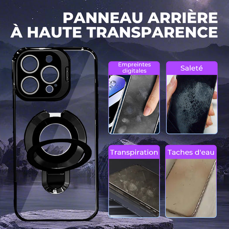🎬📱Coque iPhone Double Support 😎 | Pratique et Stylish