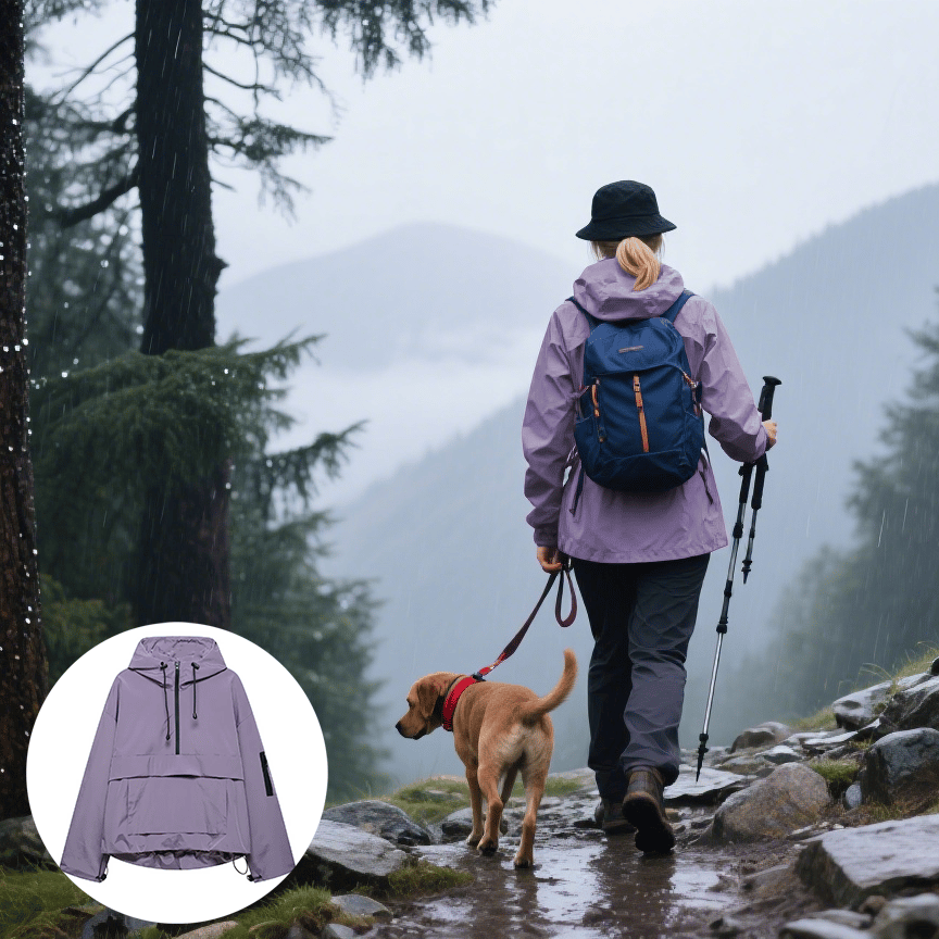 💜56 % DE RÉDUCTION💦Veste imperméable 3 en 1 pour femme - Pluie, vent et froid, tout est couvert【Livraison gratuite】