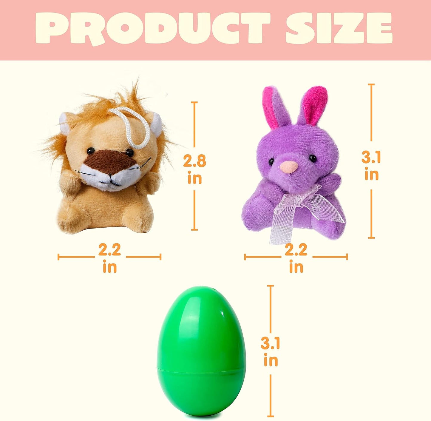 🥚 Une Surprise dans Chaque Œuf ! | Collection de Mini Peluches Uniques | Couleurs Vives, Sans Bonbons 🐰【PROMO ÉCLAIR】