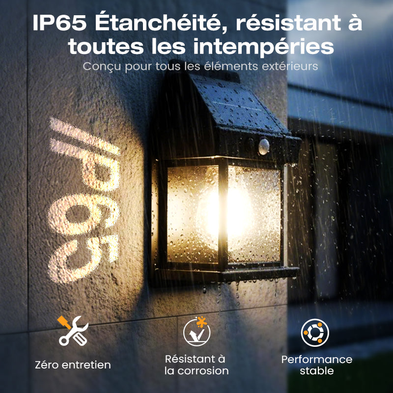 🔥Applique murale solaire à détecteur de mouvement en tungstène