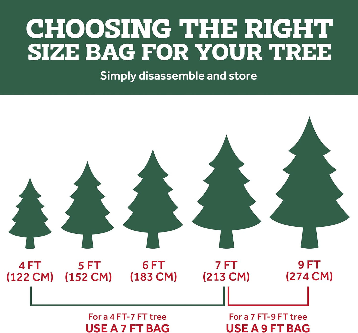 🎅Soldes de Noël 50 % DE RÉDUCTION🌟Sac de rangement imperméable et résistant pour sapin de Noël 🎄