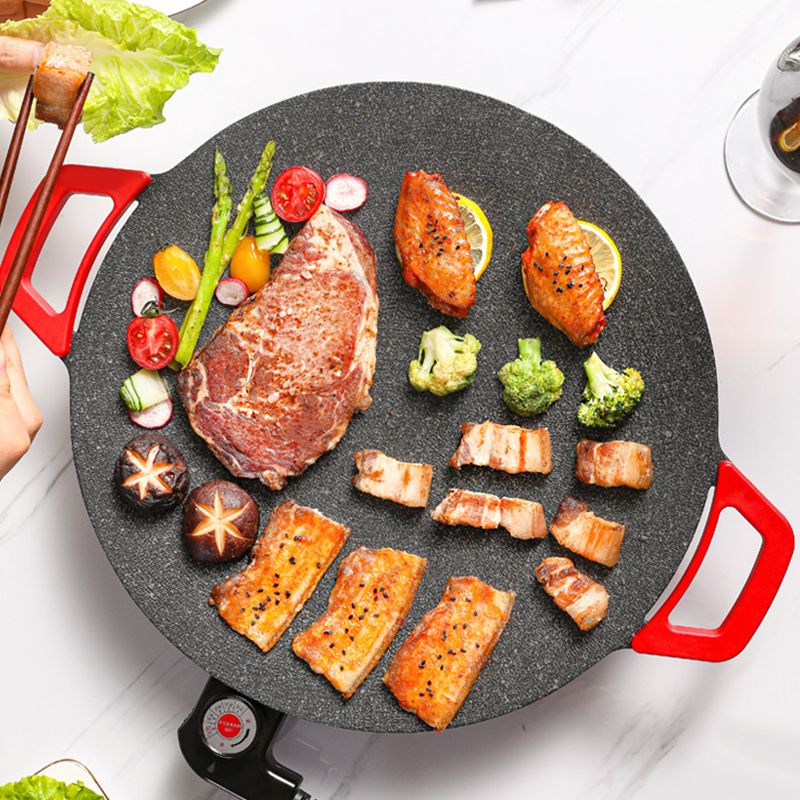 [Quality Life] Non-stick indoor electric griddle, 50% OFF! 🔥🍳✨ Come and enjoy!