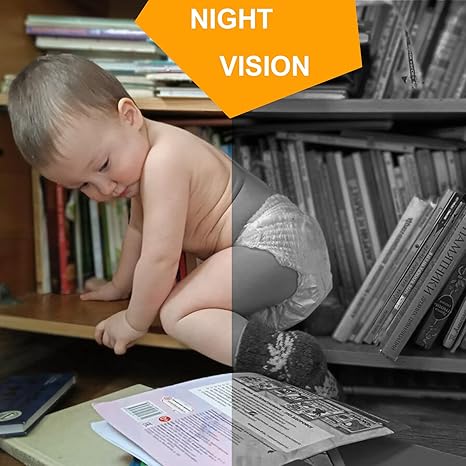 🔥Caméra Mini Wi-Fi 1080P avec Vision Nocturne 26 pieds et Angle Large 160°