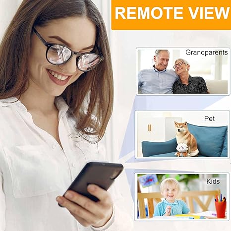 🔥Caméra Mini Wi-Fi 1080P avec Vision Nocturne 26 pieds et Angle Large 160°