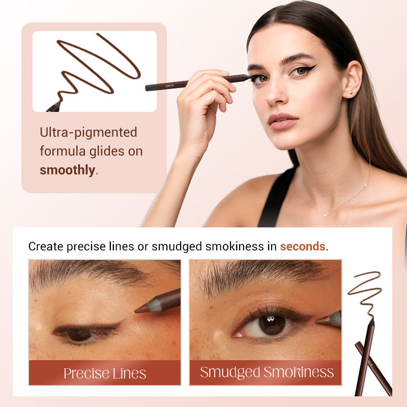 📢📢 50 %  DE RÉDUCTION !! 💖Eye-liner gel ultra-pigmenté, résistant à l'eau et longue tenue 24 heures