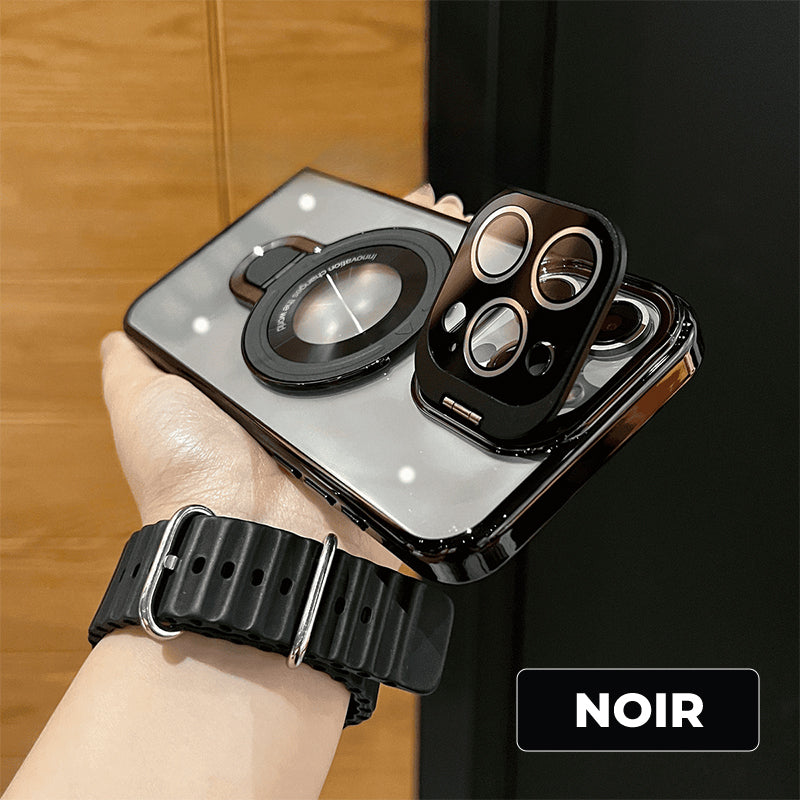 🎬📱Coque iPhone Double Support 😎 | Pratique et Stylish