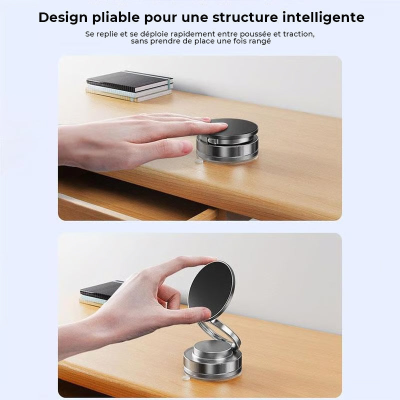 🔥Acheter plus, économiser plus🔄Porte-téléphone magnétique à vide réglable sur 360°📱🚗