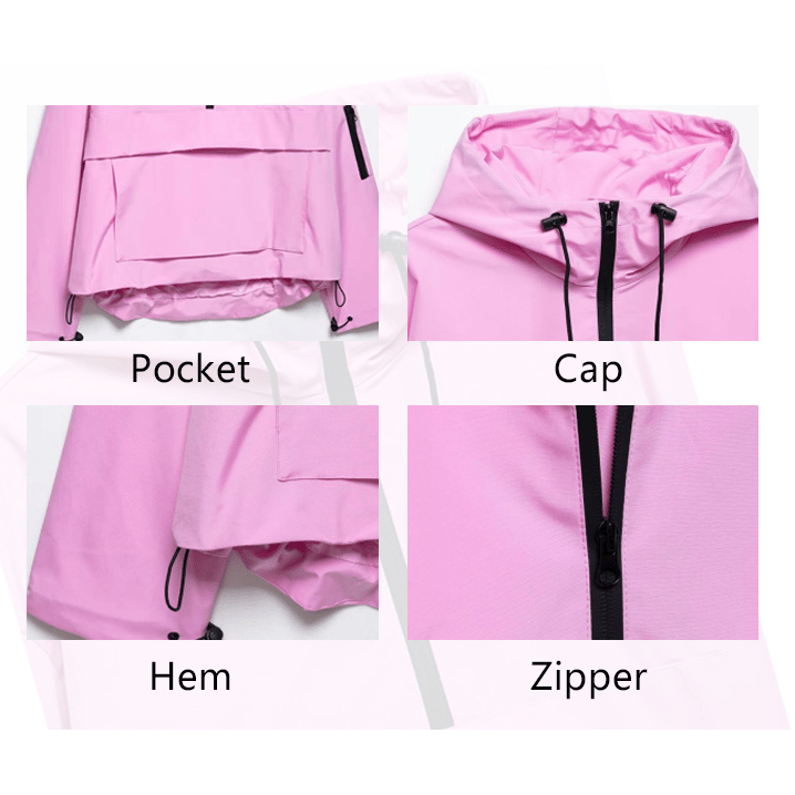 💜56 % DE RÉDUCTION💦Veste imperméable 3 en 1 pour femme - Pluie, vent et froid, tout est couvert【Livraison gratuite】