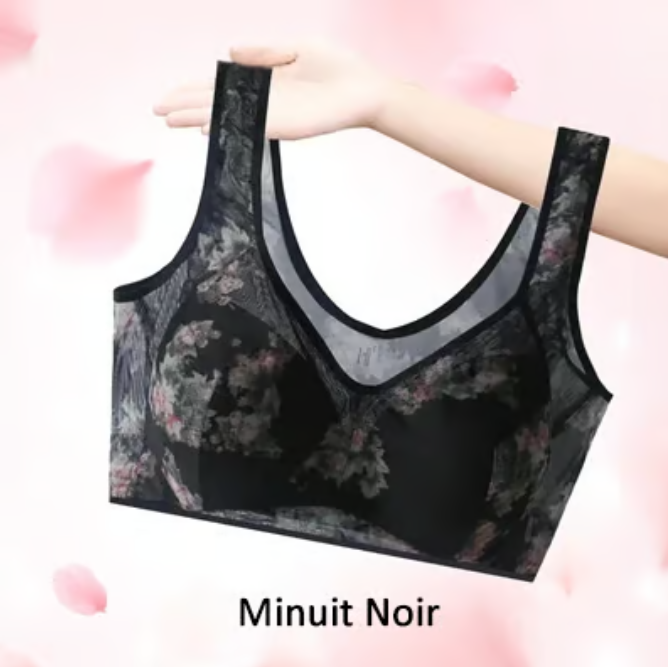 🎁Dernier jour-Achetez 1 Gratuit 1😍Soutien-gorge confort rafraîchissant en dentelle de soie glacée
