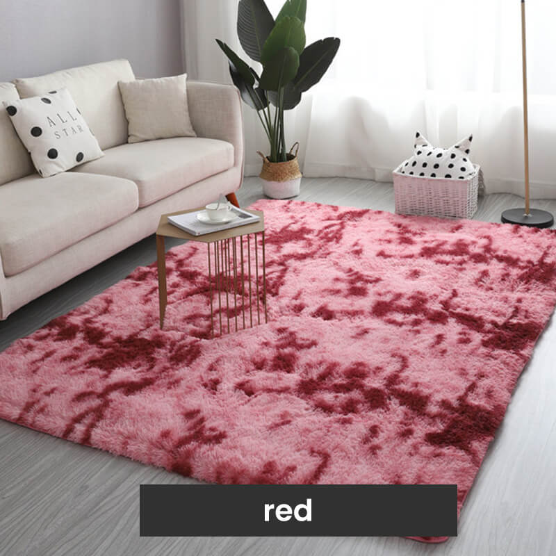 📢📢50% de réduction ! ⏰Tapis de sol en pelouche à dégradé de couleurs🛋️
