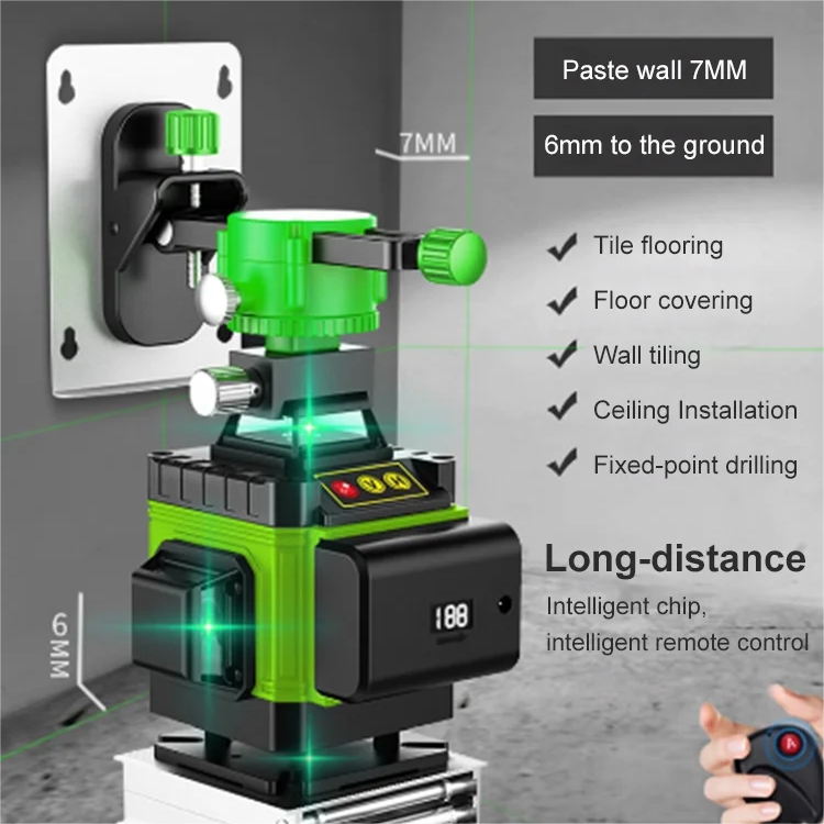 🎁Nouvel An 50% de réduction⏳Niveau laser à lumière verte infrarouge pour un travail de précision