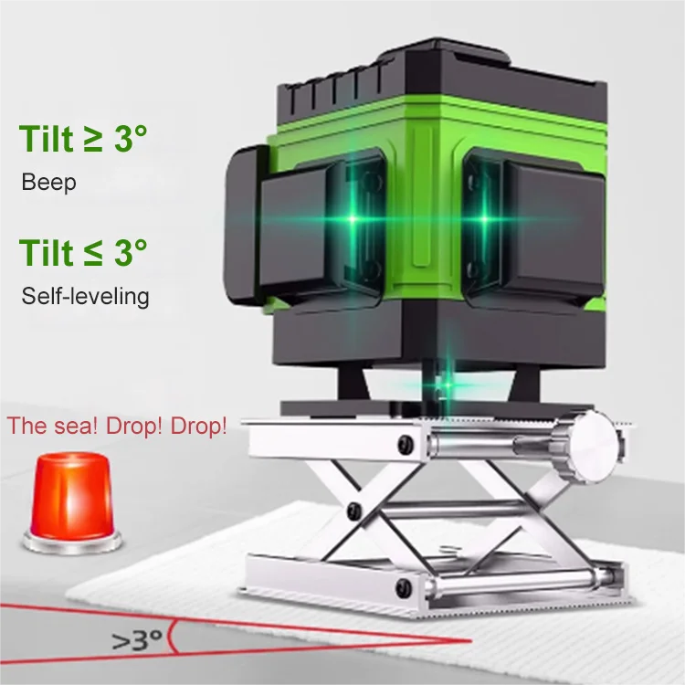 🎁Nouvel An 50% de réduction⏳Niveau laser à lumière verte infrarouge pour un travail de précision