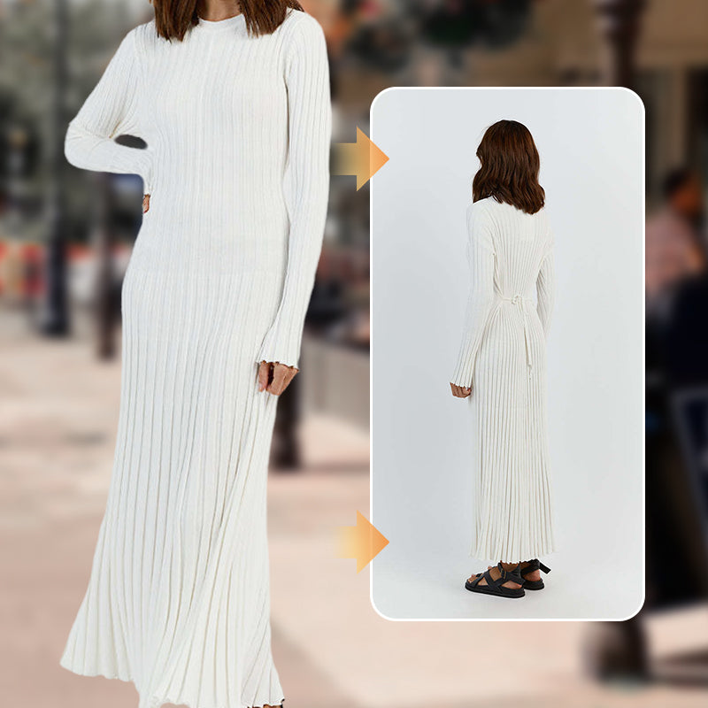 👗Robes tricotées élégantes pour femmes