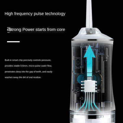 Hydropulseur dentaire électrique à impulsion pour un nettoyage en profondeur