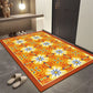 Tapis de porte géométrique bohème pour l'entrée