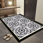 Tapis de porte géométrique bohème pour l'entrée