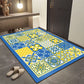 Tapis de porte géométrique bohème pour l'entrée