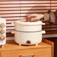 Casserole Multifonctionnelle Électrique Antiadhésive avec Cuiseur à Vapeur