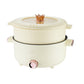 Casserole Multifonctionnelle Électrique Antiadhésive avec Cuiseur à Vapeur