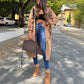 💖New Arrival Hot Sale 🔥Veste longue décontractée à capuche de couleur unie pour femme💥Remise à durée limitée de 59 %⏳