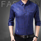🔥55% de réduction🔥Chemise à manches longues sans repassage pour hommes de haute qualité