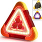 🔥2025 Nouveauté🔥 Feu d'avertissement de secours solaire triangulaire 3-en-1 pour bord de route