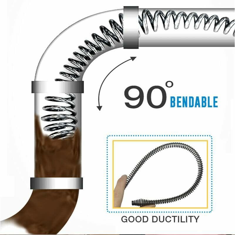 📢📢50% de réduction !! ⏰ Ressort Électrique pour Déboucheur – Puissant, Flexible & Léger 🪠📦