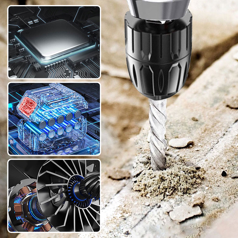 🔥Moteur sans balais allemand🔧 Clé électrique ultra-puissante intégrée