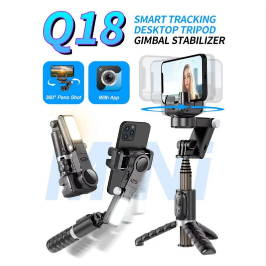 💥Offre Spéciale - 50% de réduction💥📱Stabilisateur de cardan pliable à 3 axes rotatif à 360 ° pour smartphones, capturez la vie de manière stable