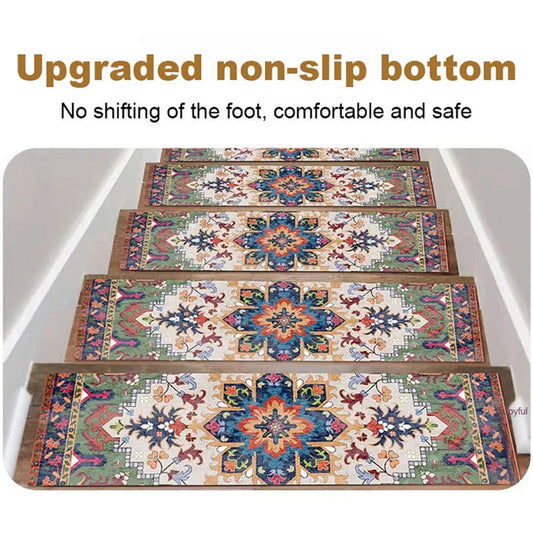 🔥2025 VENTE CHAUDE✨Tapis d'escalier auto-adhésifs antidérapants et silencieux