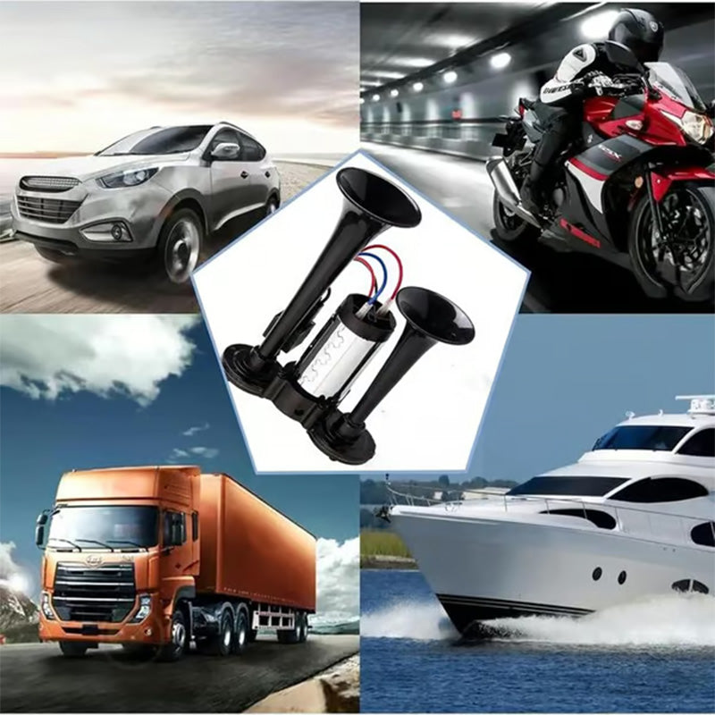 📢📢50 % de réduction !! ⏰Klaxon pneumatique pour train, camion, voiture