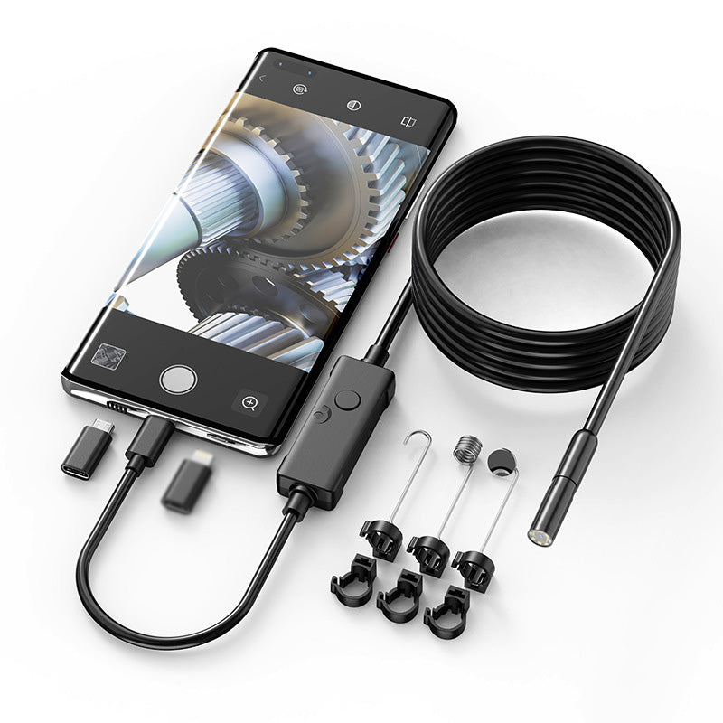 🔍 60% DE RÉDUCTION ! 🌊 Caméra endoscopique HD – Imperméable, Haute résolution & Flexible pour inspections étroites 📱
