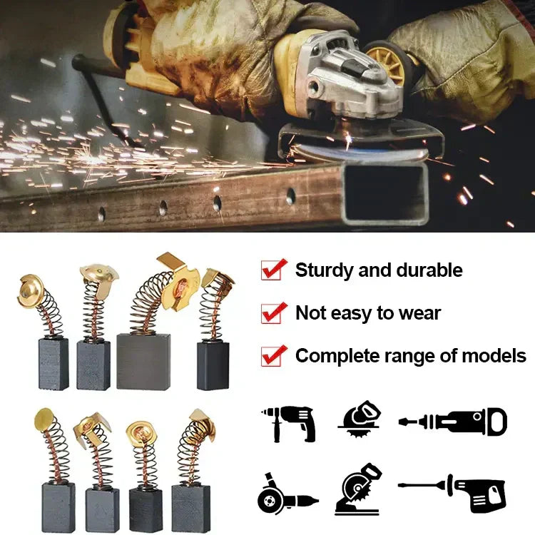 🔥Offre spéciale 2025🔥Ensemble de brosses en carbone pour outils électriques