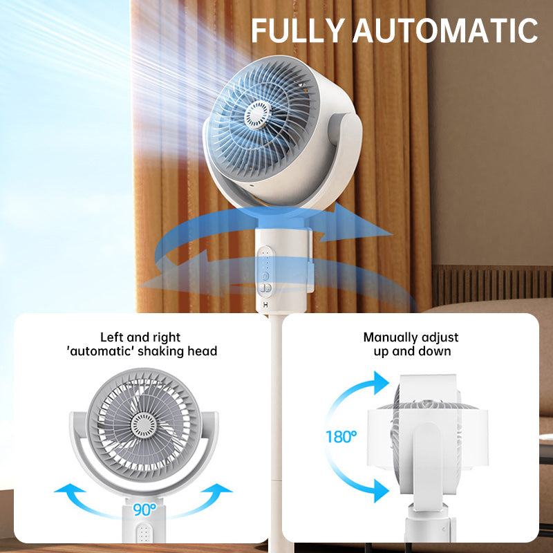 ❄️🔥Ventilateur de sol silencieux et économe en énergie, alimenté par USB🍃