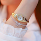 ⏳Offre spéciale limitée dans le temps : 52% de réduction💎Montre à bracelet en strass pour femmes⌚